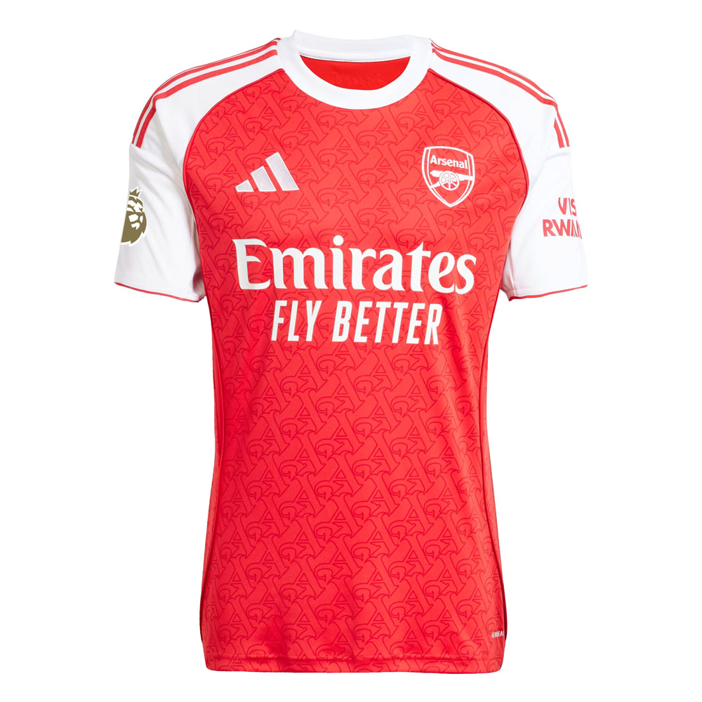 Arsenal 25/26 Champions 26 Home Shirt